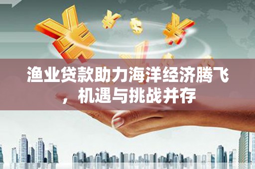 上街渔业贷款助力海洋经济腾飞，机遇与挑战并存