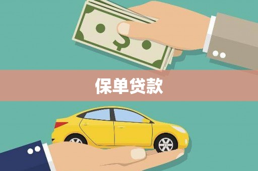 上街保单贷款