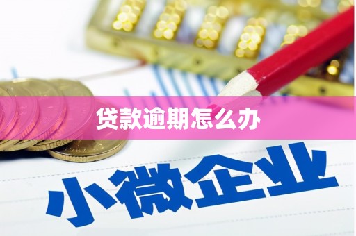 上街贷款逾期怎么办