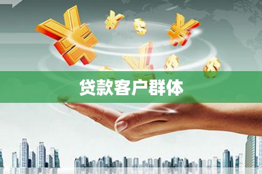 上街贷款客户群体