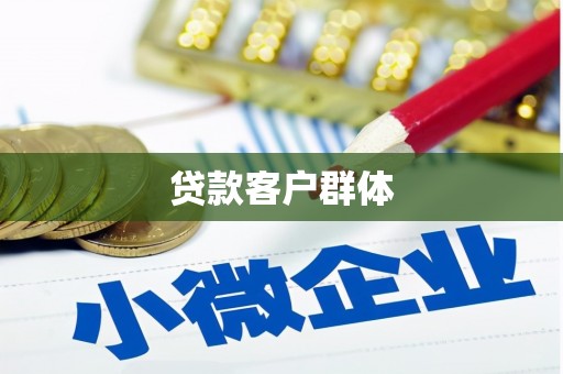 上街贷款客户群体