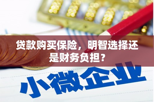 上街贷款购买保险，明智选择还是财务负担？