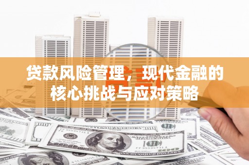 上街贷款风险管理，现代金融的核心挑战与应对策略