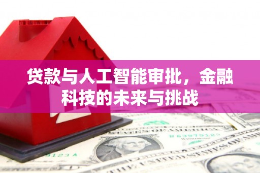 上街贷款与人工智能审批，金融科技的未来与挑战