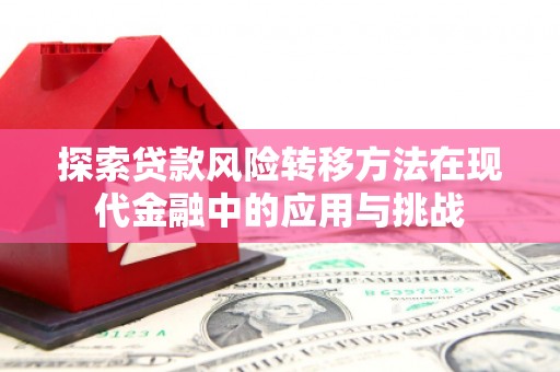 上街探索贷款风险转移方法在现代金融中的应用与挑战
