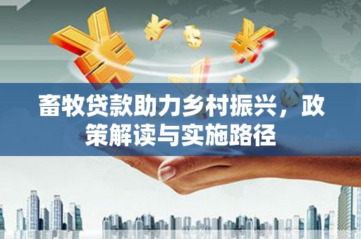上街畜牧贷款助力乡村振兴，政策解读与实施路径
