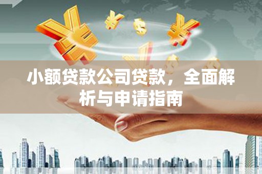上街小额贷款公司贷款，全面解析与申请指南