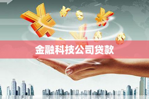 上街金融科技公司贷款