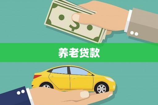 上街养老贷款