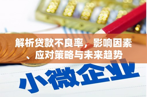 上街解析贷款不良率，影响因素、应对策略与未来趋势