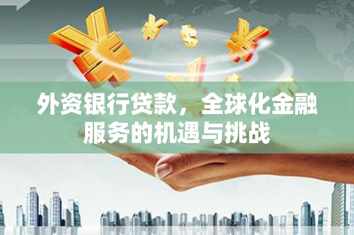 上街外资银行贷款，全球化金融服务的机遇与挑战