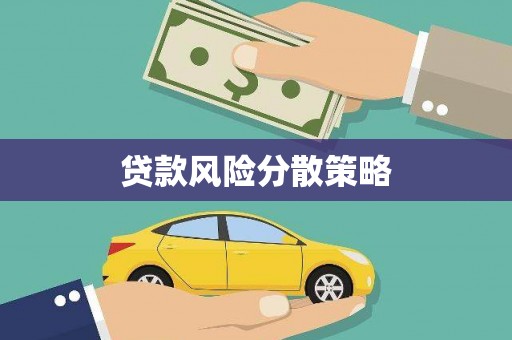 上街贷款风险分散策略