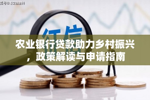 上街农业银行贷款助力乡村振兴，政策解读与申请指南