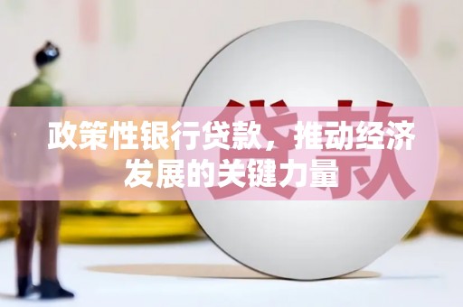 上街政策性银行贷款，推动经济发展的关键力量