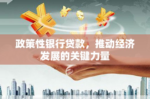 上街政策性银行贷款，推动经济发展的关键力量