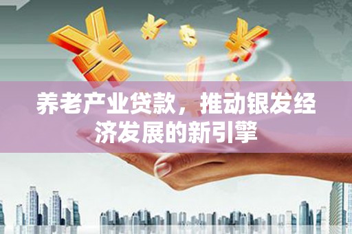 上街养老产业贷款，推动银发经济发展的新引擎