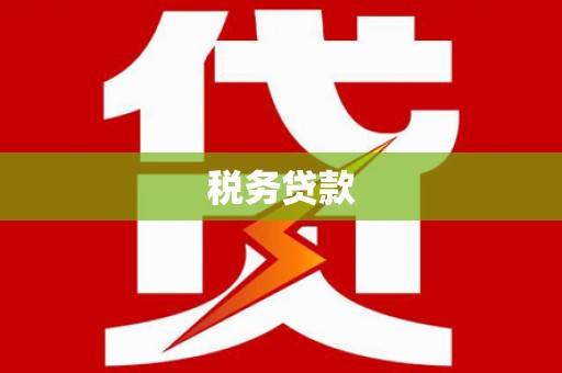 上街税务贷款