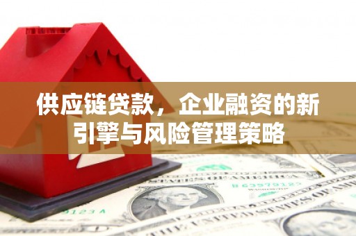 上街供应链贷款，企业融资的新引擎与风险管理策略