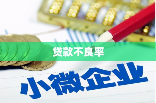 上街贷款不良率