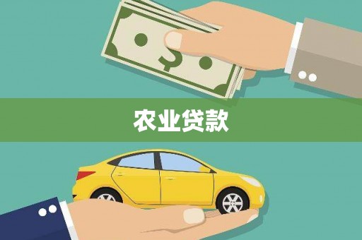 上街农业贷款