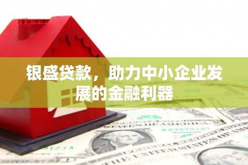上街银盛贷款，助力中小企业发展的金融利器