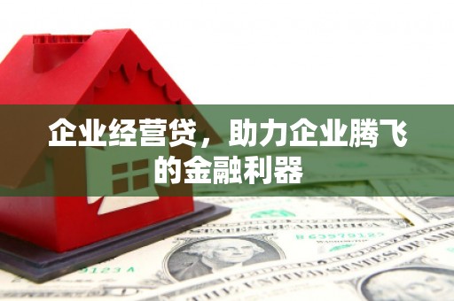 上街企业经营贷，助力企业腾飞的金融利器
