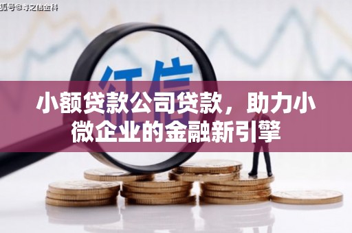 上街小额贷款公司贷款，助力小微企业的金融新引擎