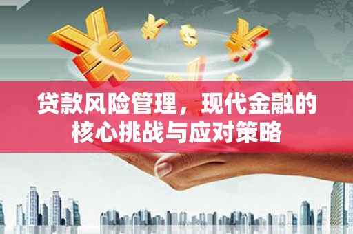 上街贷款风险管理，现代金融的核心挑战与应对策略