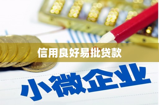 上街信用良好易批贷款